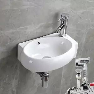 [콩심팥심]미니세면기 소형세면대 HDL002+해림 세면샤워+부속