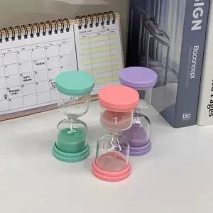 [콩심팥심]1분모래시계 마카롱 탁상 타이머 1분 모래시계