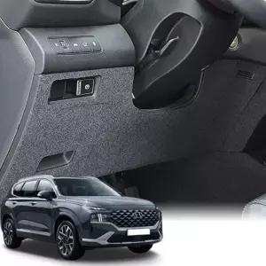 핸들하단커버 튜닝용품 자동차 실내 몰딩 더뉴싼타페 기스방지 [mA9ADE2]