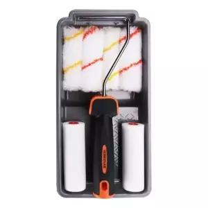 페인트 롤러 세트 도구 벽면 페인팅 4in