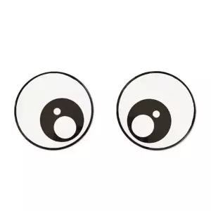 [콩심팥심]하이빔 스티커 중형 2개 차량스티커 주행 전조등