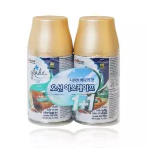 그레이드 자동분사기 방향제 리필 오션 이스케이프 269ml 2개입