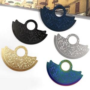 NH35 무브먼트 오토매틱 해머 로터 메탈 패치 4R35 7S SKX007 시계 수리 가드 부품 호환