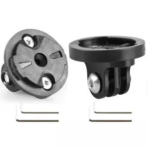 자전거 컴퓨터 마운트 카메라 헤드라이트 거치대 어댑터 가민 고프로용 알루미늄 합금 암수 브래킷 1 개