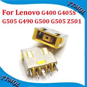 노란색 노트북 DC 전원 잭 소켓 커넥터  레노버호환 G400 G405S G505 Z501 용  10-100 개