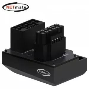 강원전자 넷메이트 450W 12VHPWR 변환 어댑터 (블랙/STD 180도) (EZDIY-FAB)