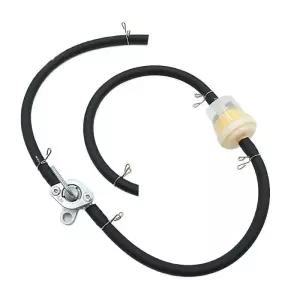 6MM 오토바이 먼지 자전거 ATV 스쿠터 연료 탱크 페콕 밸브 스위치 내부 필터 가솔린 라인 호스 튜브 클립