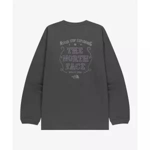 노스페이스 THE NORTH FACE NT7TR51J 화이트라벨 긴팔 라운드티 DARK GRAYNT7TR51J 137237