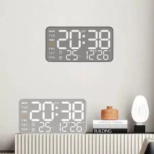 5515 전자 탁상 벽 시계 알람 온도 날짜 요일 개업 집들이선물