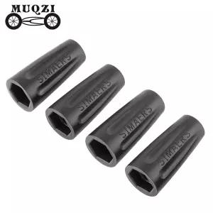 MUQZI 4pcs 자전거 유압 디스크 브레이크 호스 나사 보호 먼지 커버 방진 고무 슬리브