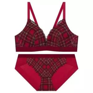 게스 GUESS 레드체크 홀리 브라렛세트ODWBRB98ODWBPB98RED 403776