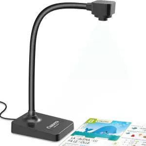 교사용 USB 문서 카메라 원격 학습용 웹캠 수동 초점 마이크 Mac OS용 폴드 Windows용 크롬북 웹 회의 교육