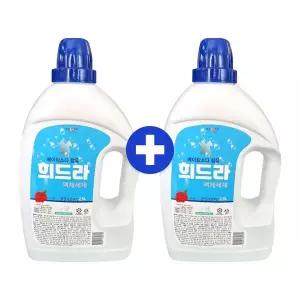 (1+1)희드라 베이킹소다 함유 액체세제 2.5리터 세탁세제 빨래세제