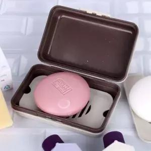 휴대용 샴푸바 비누 보관 케이스 화이트