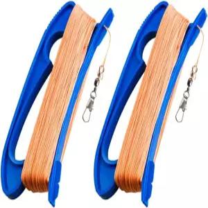 민트의 컬러풀 라이프 카이트 스트링 핸들 - 각 스풀용 300피트 라인(2팩)