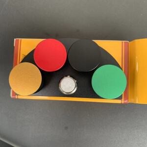 시계 제작자용 오일 딥 스탠드  다이캐스트 5 접시 컵  커버 포함  수리 윤활유 그리스 보관 도구