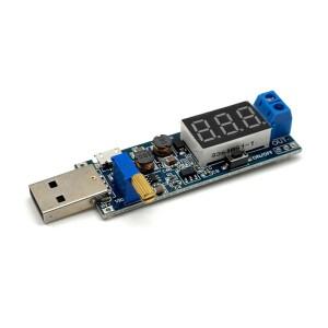 USB 부스트 모듈 DC-DC 5V ~ 3.3V/24V 전원 공급 장치 DC 컨버터 12V 조정 가능 출력 1.2V-24V