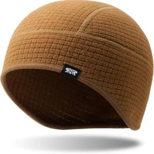 남성용 플리스 안감 따뜻한 사이클링 캡 스키 비니 겨울용 헬멧 라이너 해골 모자 SUNMECI