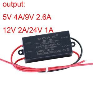 AC-DC 변환기 벅 전원 공급 장치 모듈 방수 AC 85-265V-DC 5V 9V 12V 24V 스텝 다운 레귤레이터 보드
