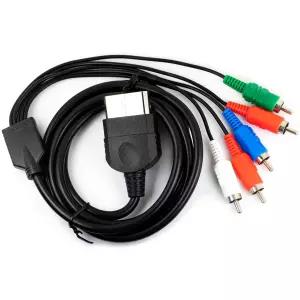 클래식 오리지널 Xbox Gen1용 jujingglobal 6피트 HDTV 컴포넌트 AV 오디오 비디오 케이블(24핀 플러그)