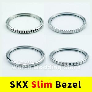 슬림 SKX 단방향 베젤 업그레이드: 얇은 316L 스테인리스 스틸로 SKX007 시계를 120회 클릭으로 향상