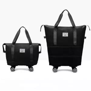 사이즈조절 쇼퍼백 옥스포드원단 탈부착바퀴 여행용가방