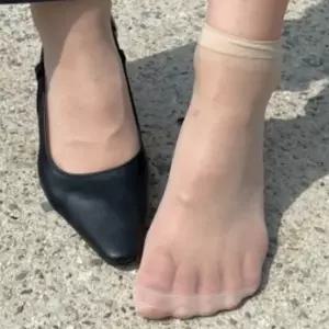 발목스타킹 5켤레 연커피색 스타킹양말 편한스타킹 발목스타킹