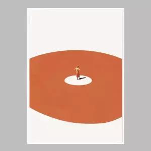 [콩심팥심]포인트 슬림액자 Confidence A3사이즈