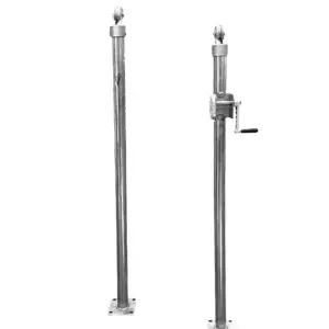 배드민턴 지주대 스카로 네트 연결기둥 스텐 지주 2p