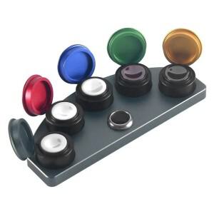 시계 수리 윤활유 오일 그리스 보관 도구  전문 딥 스탠드  제조 금속 5 접시