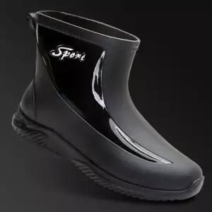 남성 캐주얼 디자인 방수 패션 레인부츠 남성레인부츠 레인부츠 첼시부츠 롱부츠