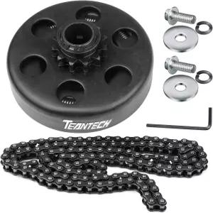 고 카트 클러치 3/4 보어 10T 40 41 420 체인 미니바이크 예르프-도그 테쿰세 포함