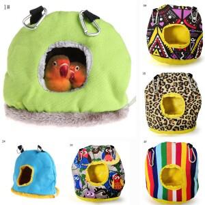 애완 동물 새 용품 새 둥근  둥지 앵무새 새집 목화 해먹 새장 Budgie 오두막 텐트 침대 걸이동굴