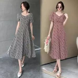 [옷은날개] 슬림 원피스코디 스판 편한원피스 코디 면 청원피스