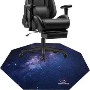 하드우드 바닥용 GTACOTA 사무실 및 게이밍 의자 매트 - 39인치 미끄럼 방지 스크래치 옥타곤 카펫