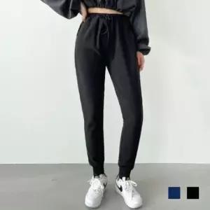 [옷은날개] 면 밴딩바지 세미 일자 여성바지 신상 허리밴딩 코디