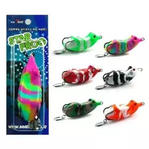 루어미끼 씨타임 스타프로그 배스 가물치 개구리 루어 낚시 웜