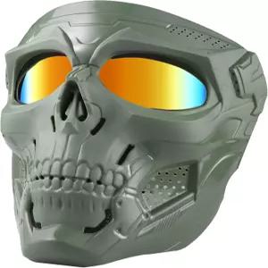 CS 서바이벌 게임 촬영 코스프레 영화 페인트볼 할로윈 무서운 마스크를 위한 해골 풀페이스 전술