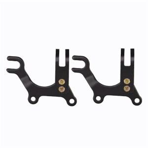 2팩 브레이크 브래킷 어댑터 디스크 컨버터 부품 프레임 32mm 장착 자전거 산악 홀더 수정 도로 마운트