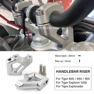 호랑이 용 핸들 바 라이저 클램프 900 GT PRO 타이거 로우 랠리 850 800 Explorer 1200 28mm 마운트 드래그