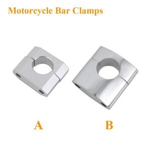 AlumInum 바이크 오토바이 범용 핸들 바 팻 라이저 마운트 클램프 어댑터 28mm 핏 먼지 자전거 레이싱 액세