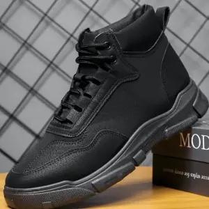 워커 남자 웰트화 앵클워커 스니커즈 레이스업 남성 웰트화