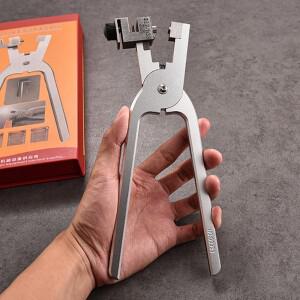 나토벨 가죽 스트랩 퀵 릴리즈 플라이어 시계 액세서리 도구용 구멍 뚫기