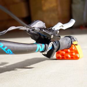 MTB 자전거 핸들바 브래킷 변속 브레이크 레버 보호 클립온 스태빌라이저 사이클링 액세서리