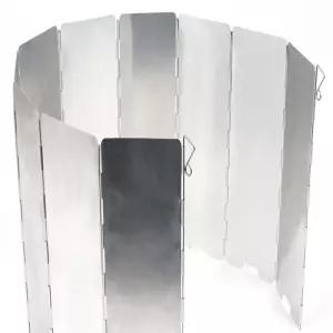 라이즈올 캠핑용 10방향 버너 바람막이 캠핑스토브바람막이접이식