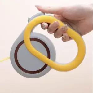 [반려] 줄꼬임 리드줄 방지 자동줄 강아지 하트 논슬립 1P