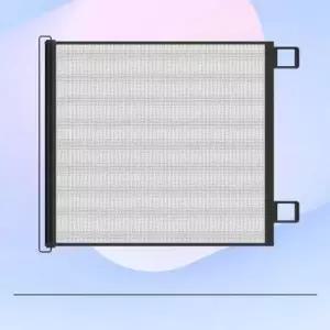 [반려] 방묘문 안전 무타공 높이 강아지안전문 베란다 현관문