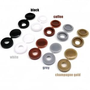 100/250피스 플라스틱 셀프 태핑 나사 볼트 네일 너트 장식 캡 보호 커버 가구 자동차에 대 한 접이식 힌지