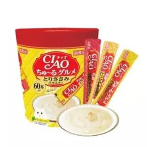 [반려] 버라이어티 60개입 구루메 챠오츄르 닭가슴살 SC-140