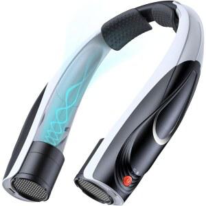 텐볼티 휴대용 넥 선풍기 - 핸즈 프리 개인용 선풍기, 6단 속도 6000mAh 장기 지속 배터리 더 빠른 냉각, USB-C 충전식, 360 공기 흐름, 여성 남성 사무실 여행 야외용 조용한 선물